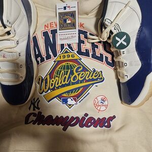 New York Yankees World Series Hoodie and Sneakers